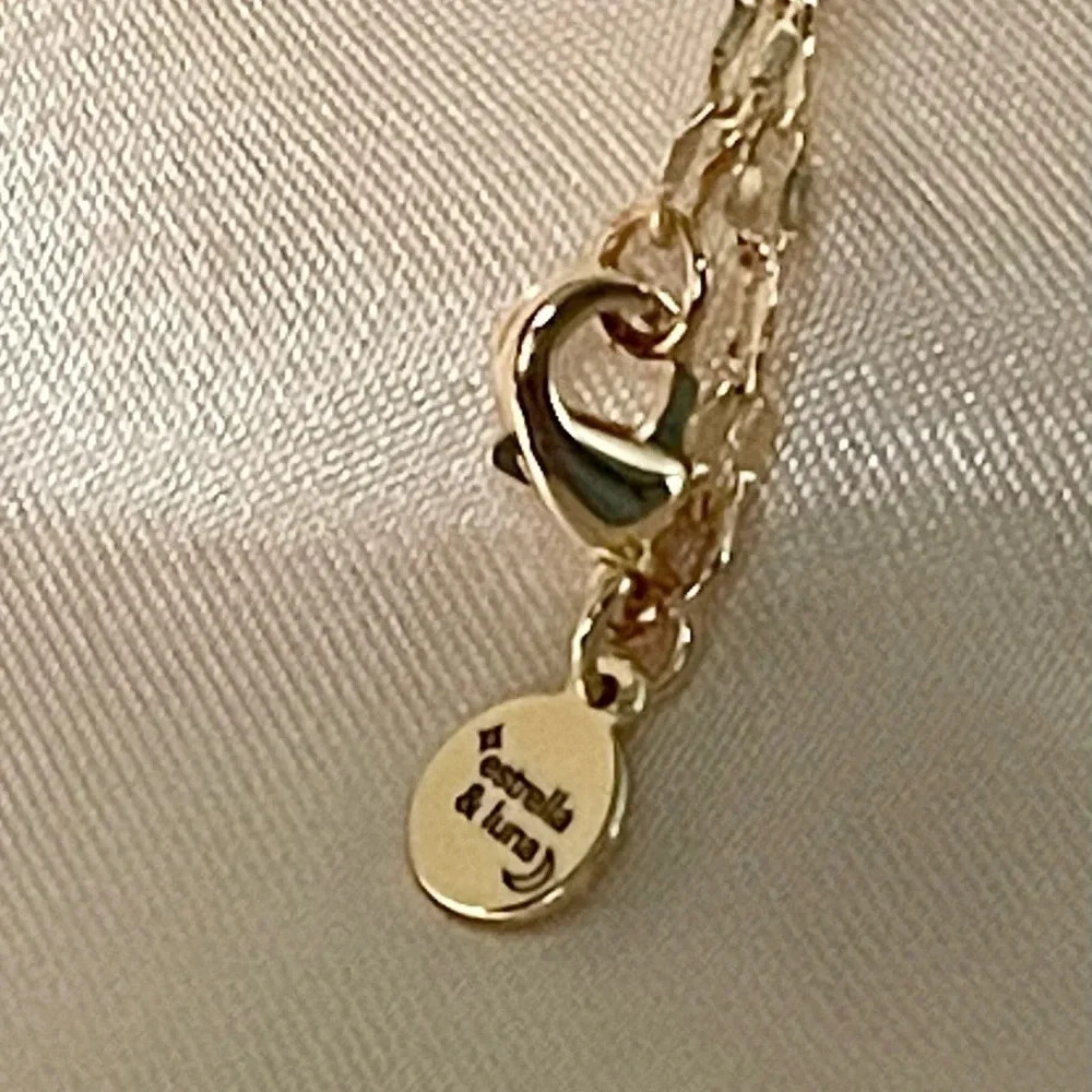 Chocolate Topaz & Rutile Quartz Pendant Necklace - Picture 8 of 9